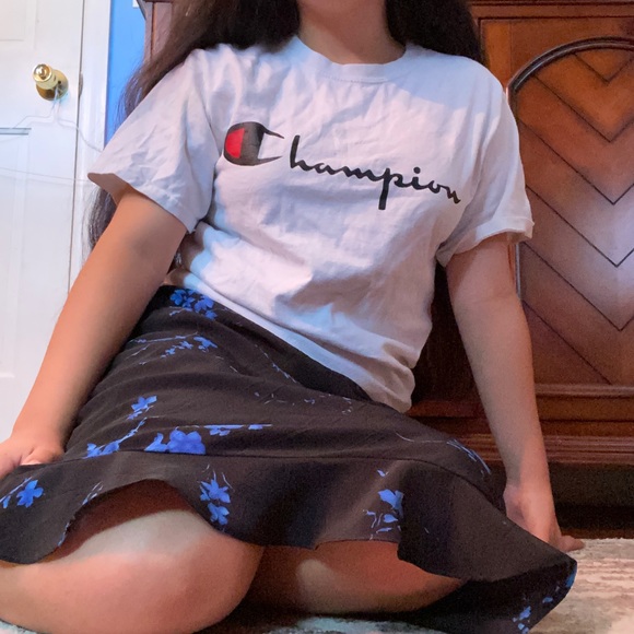 Authentic White Champion T-shirt - Picture 1 of 4